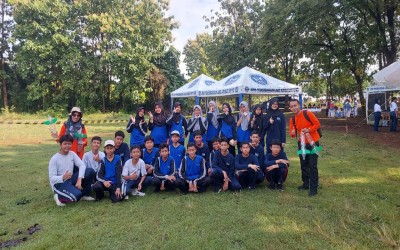 Kontingen Roket Air MTsN 1 Yogyakarta Ikut Kompetisi Roket Air ingkat DIY-Jateng di SMK Angkasa Adisucipto