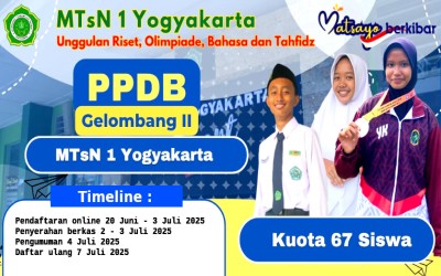 Informasi PPDB Gelombang 2 Tahun Pelajaran 2025/2026