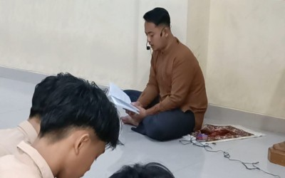 Jelang Asesmen, Murid Kelas 9 MTsN 1 Yogyakarta Gelar Doa Bersama